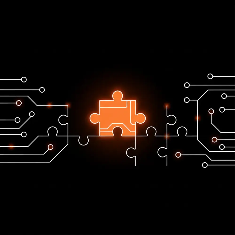 Illustration showing the relationship between schema markup and Answer Engine Optimization.