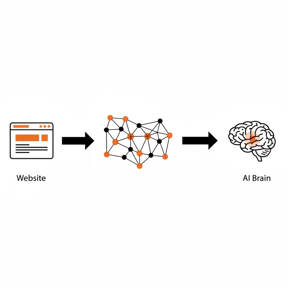 Diagram comparing traditional SEO keyword flow vs AEO entity-based discovery flow in 2026.